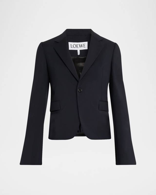 Classic Single-Breasted Blazer